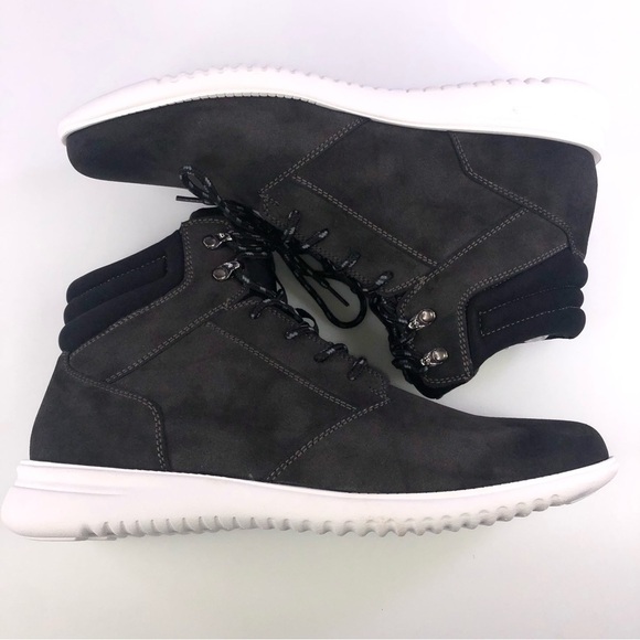 Unlisted by Kenneth Cole Nio Dark Gray Boots Size 8M - Picture 2 of 9